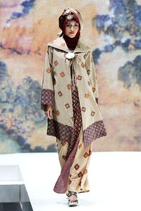 Jakarta, Indonesia - 31 Mei. Zikin Royal Influence. Indonesia Islamic Fashion Fair 2013 at Jakarta Convention Center. 31 Mei 2013. Senayan. Jakarta. [Foto: Mohammad Abduh/Wolipop]