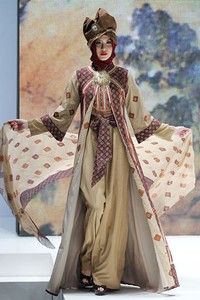 Jakarta, Indonesia - 31 Mei. Zikin Royal Influence. Indonesia Islamic Fashion Fair 2013 at Jakarta Convention Center. 31 Mei 2013. Senayan. Jakarta. [Foto: Mohammad Abduh/Wolipop]