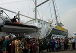 SBY Tinjau Kapal Rainbow Warrior