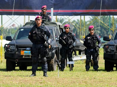 Pembukaan Latgabma Malaysia-Indonesia