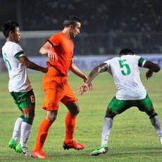 Belanda Kalahkan Indonesia 3-0