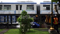 Prototype kereta monorel dipamerkan di Monas, Jakarta. Secara prinsip persiapan proyek monorel Jakarta oleh PT Jakarta Monorail tak ada masalah termasuk soal kelengkapan dokumen. Saat ini, Pemda DKI hanya tinggal menunggu dokumen dari PT Jakarta Monorail untuk segera disahkan.