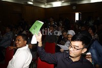 Peserta lelang sendiri banyak yang dari PNS Kemenkeu. Lamhot Aritonang/detikFoto.