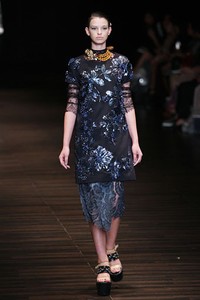 Jakarta, Indonesia - 05 Juni. Postcard by Biyan Wanaatmadja 30 Year in Fashion at Grand Ballroom Hotel Mulia. 05 Juni 2013. Senayan. Jakarta. [Foto: Mohammad Abduh/Wolipop]