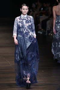 Jakarta, Indonesia - 05 Juni. Postcard by Biyan Wanaatmadja 30 Year in Fashion at Grand Ballroom Hotel Mulia. 05 Juni 2013. Senayan. Jakarta. [Foto: Mohammad Abduh/Wolipop]