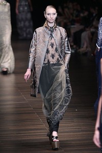 Jakarta, Indonesia - 05 Juni. Postcard by Biyan Wanaatmadja 30 Year in Fashion at Grand Ballroom Hotel Mulia. 05 Juni 2013. Senayan. Jakarta. [Foto: Mohammad Abduh/Wolipop]