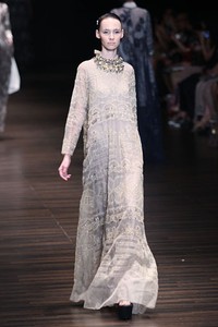 Jakarta, Indonesia - 05 Juni. Postcard by Biyan Wanaatmadja 30 Year in Fashion at Grand Ballroom Hotel Mulia. 05 Juni 2013. Senayan. Jakarta. [Foto: Mohammad Abduh/Wolipop]