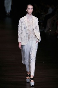 Jakarta, Indonesia - 05 Juni. Postcard by Biyan Wanaatmadja 30 Year in Fashion at Grand Ballroom Hotel Mulia. 05 Juni 2013. Senayan. Jakarta. [Foto: Mohammad Abduh/Wolipop]