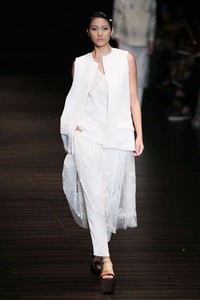 Jakarta, Indonesia - 05 Juni. Postcard by Biyan Wanaatmadja 30 Year in Fashion at Grand Ballroom Hotel Mulia. 05 Juni 2013. Senayan. Jakarta. [Foto: Mohammad Abduh/Wolipop]