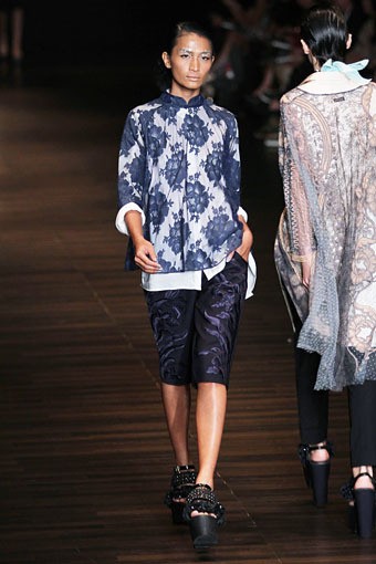 Jakarta, Indonesia - 05 Juni. Postcard by Biyan Wanaatmadja 30 Year in Fashion at Grand Ballroom Hotel Mulia. 05 Juni 2013. Senayan. Jakarta. [Foto: Mohammad Abduh/Wolipop]