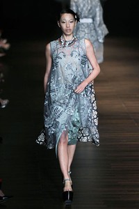 Jakarta, Indonesia - 05 Juni. Postcard by Biyan Wanaatmadja 30 Year in Fashion at Grand Ballroom Hotel Mulia. 05 Juni 2013. Senayan. Jakarta. [Foto: Mohammad Abduh/Wolipop]