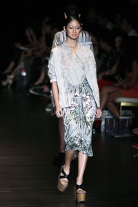 Jakarta, Indonesia - 05 Juni. Postcard by Biyan Wanaatmadja 30 Year in Fashion at Grand Ballroom Hotel Mulia. 05 Juni 2013. Senayan. Jakarta. [Foto: Mohammad Abduh/Wolipop]