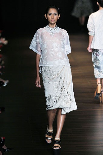 Jakarta, Indonesia - 05 Juni. Postcard by Biyan Wanaatmadja 30 Year in Fashion at Grand Ballroom Hotel Mulia. 05 Juni 2013. Senayan. Jakarta. [Foto: Mohammad Abduh/Wolipop]