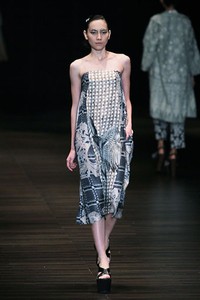 Jakarta, Indonesia - 05 Juni. Postcard by Biyan Wanaatmadja 30 Year in Fashion at Grand Ballroom Hotel Mulia. 05 Juni 2013. Senayan. Jakarta. [Foto: Mohammad Abduh/Wolipop]