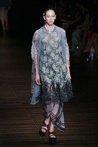 Jakarta, Indonesia - 05 Juni. Postcard by Biyan Wanaatmadja 30 Year in Fashion at Grand Ballroom Hotel Mulia. 05 Juni 2013. Senayan. Jakarta. [Foto: Mohammad Abduh/Wolipop]