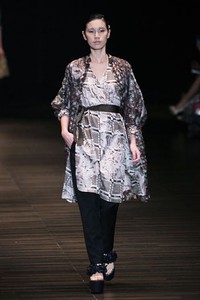 Jakarta, Indonesia - 05 Juni. Postcard by Biyan Wanaatmadja 30 Year in Fashion at Grand Ballroom Hotel Mulia. 05 Juni 2013. Senayan. Jakarta. [Foto: Mohammad Abduh/Wolipop]