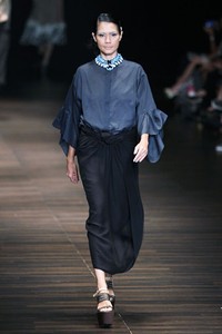 Jakarta, Indonesia - 05 Juni. Postcard by Biyan Wanaatmadja 30 Year in Fashion at Grand Ballroom Hotel Mulia. 05 Juni 2013. Senayan. Jakarta. [Foto: Mohammad Abduh/Wolipop]