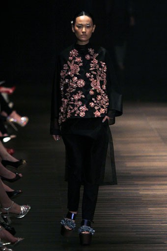 Jakarta, Indonesia - 05 Juni. Postcard by Biyan Wanaatmadja 30 Year in Fashion at Grand Ballroom Hotel Mulia. 05 Juni 2013. Senayan. Jakarta. [Foto: Mohammad Abduh/Wolipop]