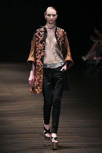 Jakarta, Indonesia - 05 Juni. Postcard by Biyan Wanaatmadja 30 Year in Fashion at Grand Ballroom Hotel Mulia. 05 Juni 2013. Senayan. Jakarta. [Foto: Mohammad Abduh/Wolipop]