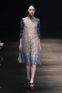 Jakarta, Indonesia - 05 Juni. Postcard by Biyan Wanaatmadja 30 Year in Fashion at Grand Ballroom Hotel Mulia. 05 Juni 2013. Senayan. Jakarta. [Foto: Mohammad Abduh/Wolipop]