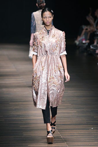 Jakarta, Indonesia - 05 Juni. Postcard by Biyan Wanaatmadja 30 Year in Fashion at Grand Ballroom Hotel Mulia. 05 Juni 2013. Senayan. Jakarta. [Foto: Mohammad Abduh/Wolipop]