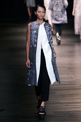 Jakarta, Indonesia - 05 Juni. Postcard by Biyan Wanaatmadja 30 Year in Fashion at Grand Ballroom Hotel Mulia. 05 Juni 2013. Senayan. Jakarta. [Foto: Mohammad Abduh/Wolipop]