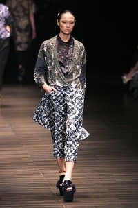 Jakarta, Indonesia - 05 Juni. Postcard by Biyan Wanaatmadja 30 Year in Fashion at Grand Ballroom Hotel Mulia. 05 Juni 2013. Senayan. Jakarta. [Foto: Mohammad Abduh/Wolipop]