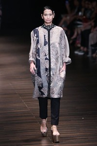 Jakarta, Indonesia - 05 Juni. Postcard by Biyan Wanaatmadja 30 Year in Fashion at Grand Ballroom Hotel Mulia. 05 Juni 2013. Senayan. Jakarta. [Foto: Mohammad Abduh/Wolipop]