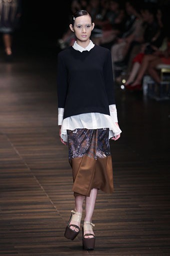 Jakarta, Indonesia - 05 Juni. Postcard by Biyan Wanaatmadja 30 Year in Fashion at Grand Ballroom Hotel Mulia. 05 Juni 2013. Senayan. Jakarta. [Foto: Mohammad Abduh/Wolipop]