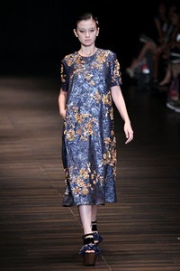 Jakarta, Indonesia - 05 Juni. Postcard by Biyan Wanaatmadja 30 Year in Fashion at Grand Ballroom Hotel Mulia. 05 Juni 2013. Senayan. Jakarta. [Foto: Mohammad Abduh/Wolipop]