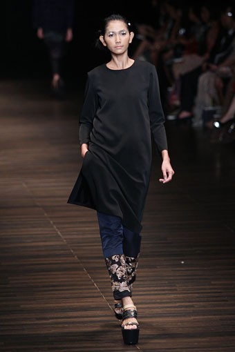 Jakarta, Indonesia - 05 Juni. Postcard by Biyan Wanaatmadja 30 Year in Fashion at Grand Ballroom Hotel Mulia. 05 Juni 2013. Senayan. Jakarta. [Foto: Mohammad Abduh/Wolipop]