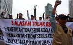 PKS Demo Tolak Kenaikan BBM