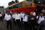 80 Pramudi Bus TransJ PT JET Mogok Kerja