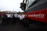 80 Pramudi Bus TransJ PT JET Mogok Kerja
