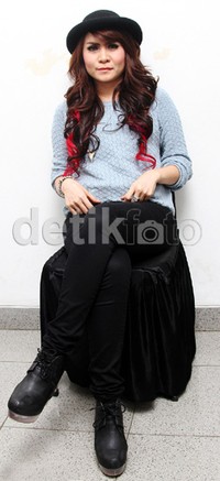 Momo 'Geisha' berulang tahun pada 7 Juni 2013. Gusmun/detikFoto.