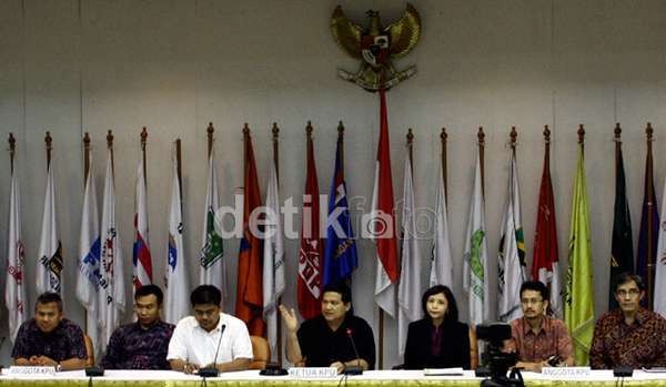 KPU Coret 87 Bakal Caleg, DCS Tinggal 6.550 Orang