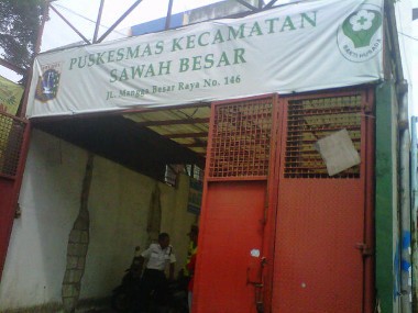 Eh Ada Puskesmas Darurat Bergaya Ruko di Mangga Besar