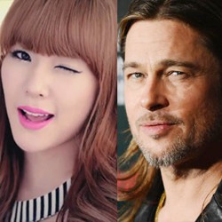 Tiffany SNSD Wawancarai Brad Pitt di Korea