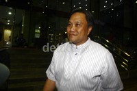 Dinno diperiksa sebagai saksi untuk tersangka Didik Purnomo. Lamhot Aritonang/detikFoto.