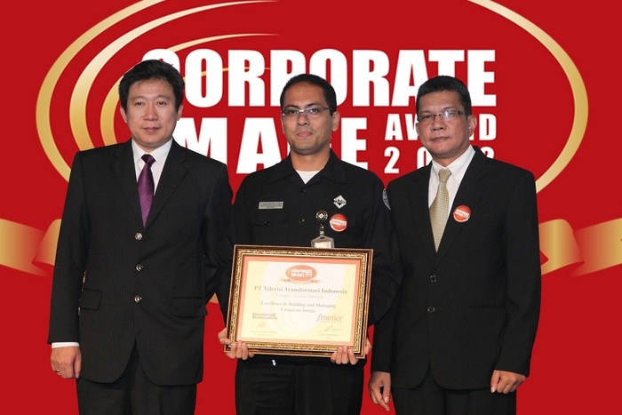 Trans TV Raih Penghargaan Corporate Image Award