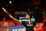 Tampil Percaya Diri, Tommy ke Perempatfinal