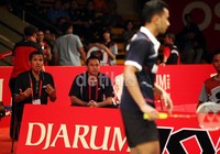 Ia kini tinggal menunggu lawan di perempatfinal, yang mungkin dia hadapi adalah Gurusaidutt R. M. V atau Kazumasa Sakai.