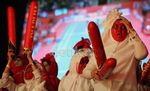 Pocong Pompa Semangat Atlet Indonesia