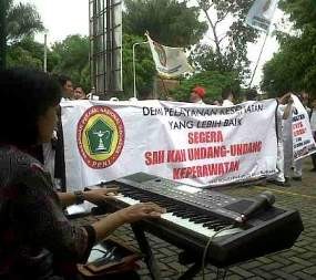 Dinkes Kabupaten Malang Didemo Perawat