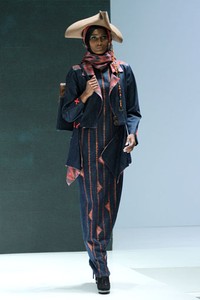 Jakarta, Indonesia - 02 Juni. Alphiana Chandrayani The Curse of the Black Pearl. Indonesia Islamic Fashion Fair 2013 at Jakarta Convention Center. 02 Juni 2013. Senayan. Jakarta. [Foto: Mohammad Abduh/Wolipop]