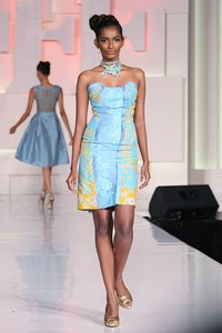 Jakarta, Indonesia - 23 Mei. Grace Fenny Modern Haritage. Jakarta Fashion & Food Festival 2013 at Mal Kelapa Gading. 23 Mei 2013. Jakarta. [Foto: Mohammad Abduh/Wolipop]