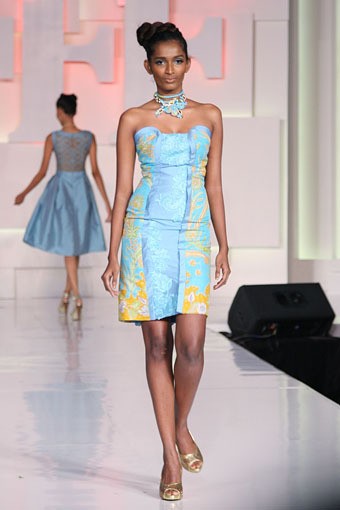 Jakarta, Indonesia - 23 Mei. Grace Fenny Modern Haritage. Jakarta Fashion & Food Festival 2013 at Mal Kelapa Gading. 23 Mei 2013. Jakarta. [Foto: Mohammad Abduh/Wolipop]