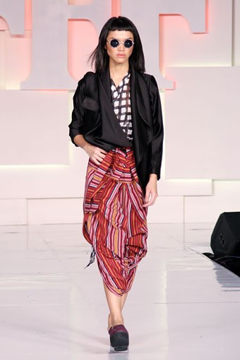 Jakarta, Indonesia - 23 Mei. Parang Kencana Electric Bloom. Jakarta Fashion & Food Festival 2013 at Mal Kelapa Gading. 23 Mei 2013. Jakarta. [Foto: Mohammad Abduh/Wolipop]