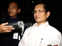 Nasarudin mempertegas jika pemeriksaan hari ini ialah untuk tersangka Ahmad Jauhari. Lamhot Aritonang/detikFoto.