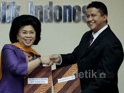 Awasi Pemilu, Bawaslu Gandeng Linda Gumelar